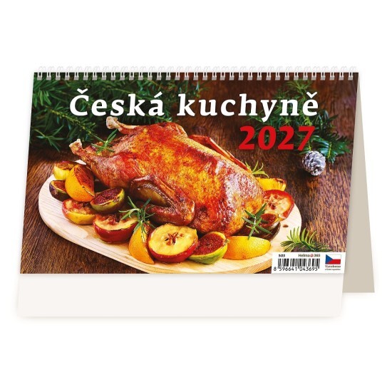 Helma 365 Stolní kalendář 2027 - Česká kuchyně - S03-27 - Helma 365 Recepty Recepty 10