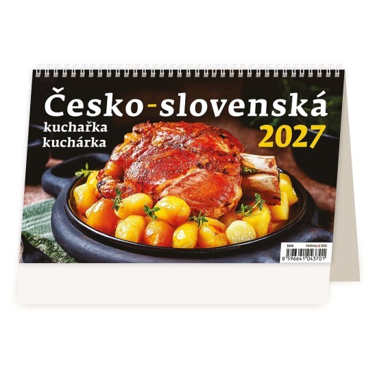 Helma 365 Stolní kalendář 2027 - Česko-slovenská kuchařka - S04-27 - Helma 365 Recepty Recepty 10