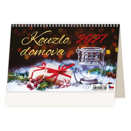 Helma 365 Stolní kalendář 2027 - Kouzlo domova - S09-27 - Helma 365 Bydlení Bydlení 10