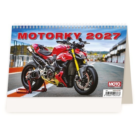 Helma 365 Stolní kalendář 2027 - Motorky ČR/SR - S11-27 - Helma 365 Motorky Motorky 10