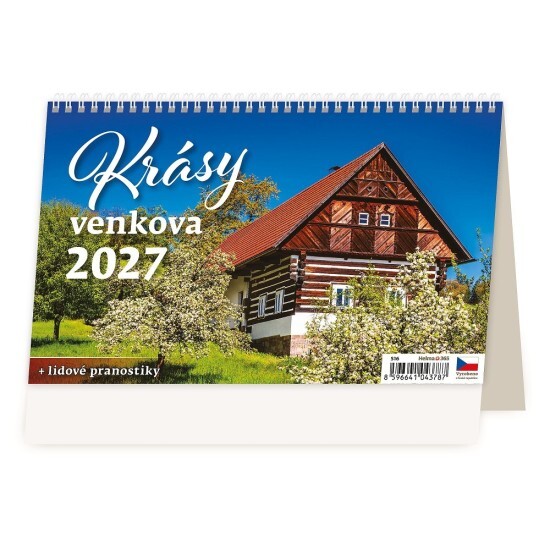 Helma 365 Stolní kalendář 2027 - Krásy venkova - S16-27 - Helma 365 Bydlení Bydlení 10