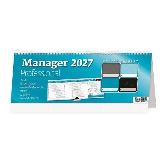 Helma 365 Stolní kalendář 2027 - Manager Professional - S59-27 - Helma 365 Pracovní Pracovní 10