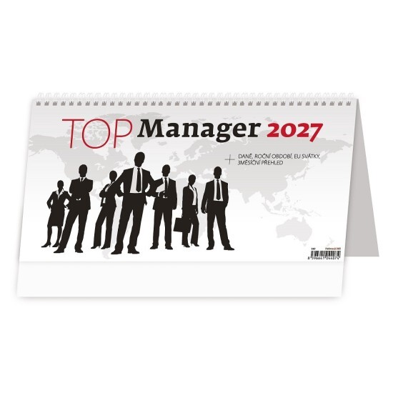 Helma 365 Stolní kalendář 2027 - Top Manager - S61-27 - Helma 365 Pracovní Pracovní 10