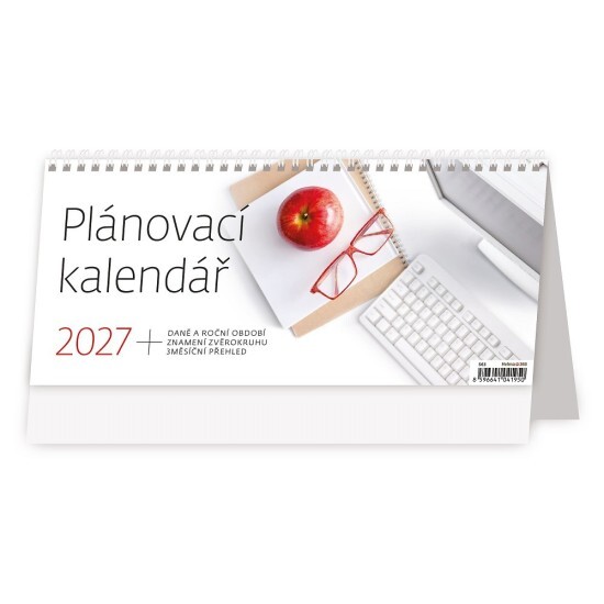 Helma 365 Stolní kalendář 2027 - Plánovací kalendář - S63-27 - Helma 365 Různé Různé 10