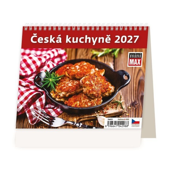 Helma 365 Stolní kalendář 2027 - MiniMax Česká kuchyně - SM01-27 - Helma 365 Recepty Recepty 10