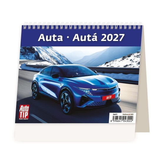 Helma 365 Stolní kalendář 2027 - MiniMax Auta - SM11-27 - Helma 365 Auta Auta 10