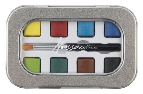 Craft Sensations Mini akvarelová sada - 8 barev - štětec - AR052803