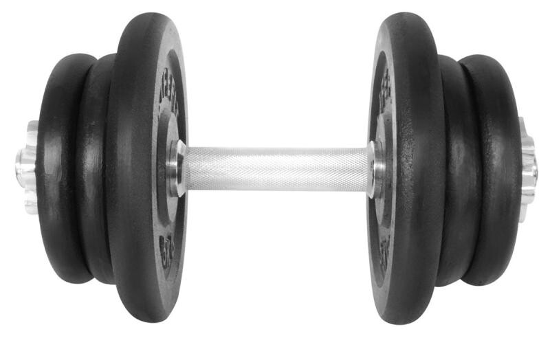 Lifefit Činka nakládací jednoruční 22 kg 30mm tyč/6x kotouč