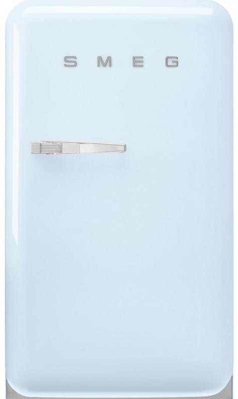 SMEG FAB10RPB6 Lednice 50's Retro Style, pravá, pastelově modrá, 105 + 17 l