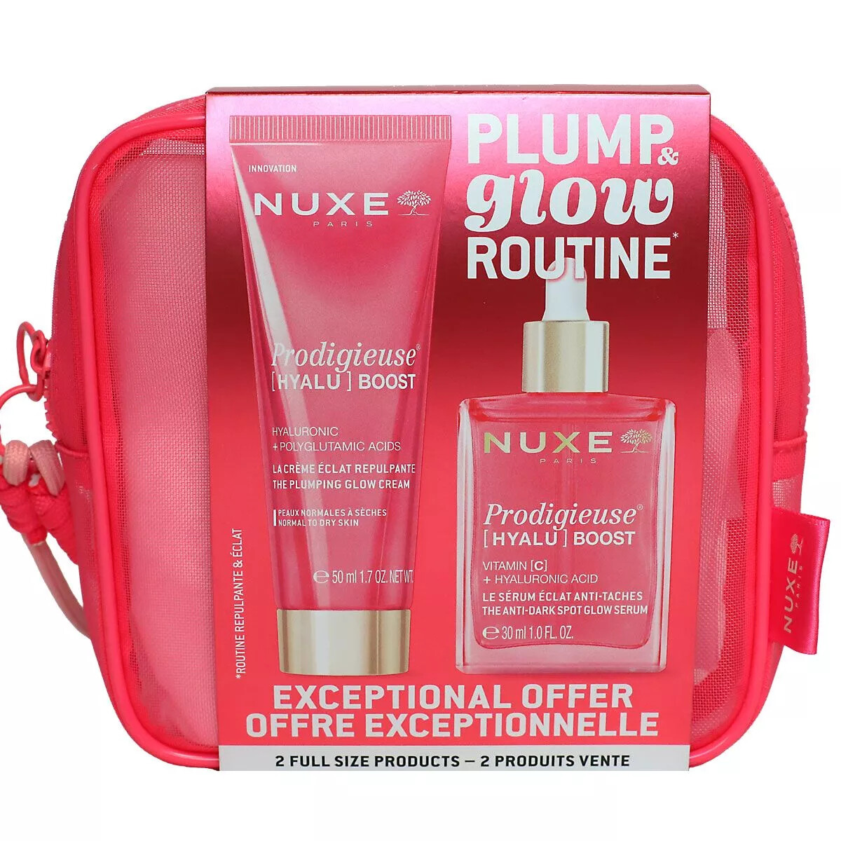 Nuxe Dárková sada Plump & Glow Routine Set