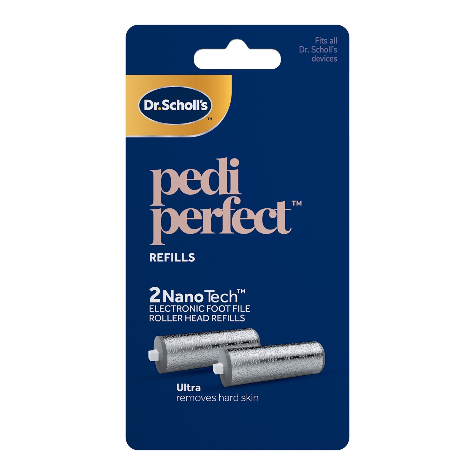 Scholl Náhradní hlavice Pedi Perfect Nanotech Refill 2 ks