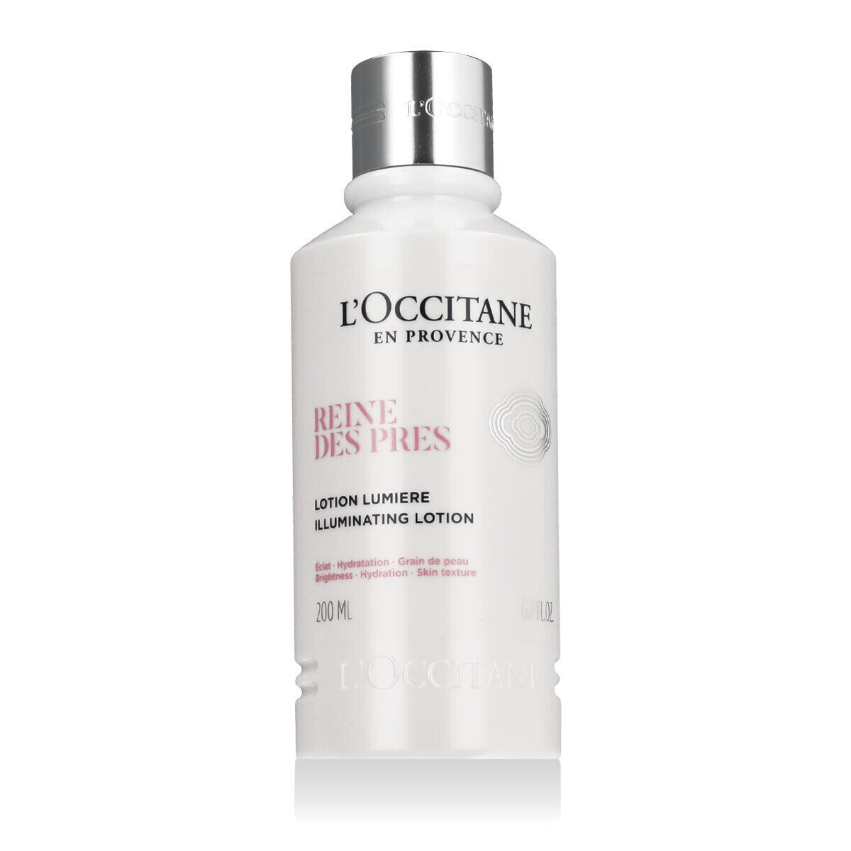 L'Occitane Reine Des Pres Illuminating Lotion rozjasňující pleťové tonikum 200 ml pro ženy