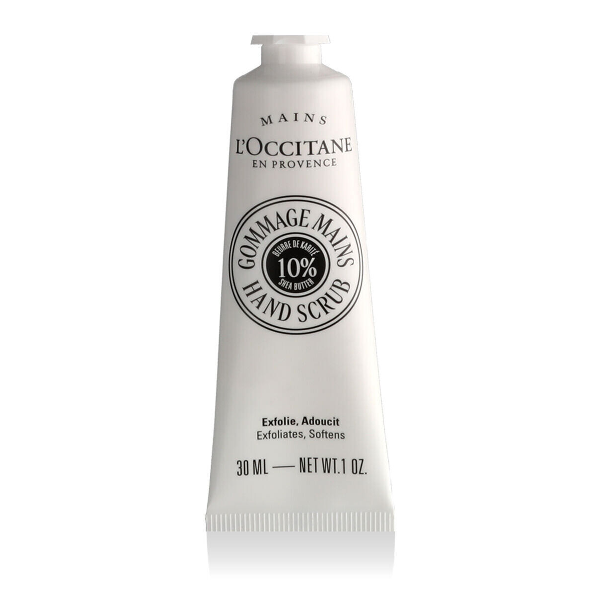 L'Occitane Shea Butter Hand Scrub peeling na ruce s bambuckým máslem 30 ml unisex