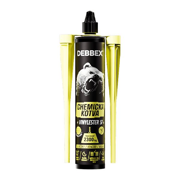 Den Braven chemická kotva VINYLESTER SF pro rychlé a efektivní kotvení 300 ml