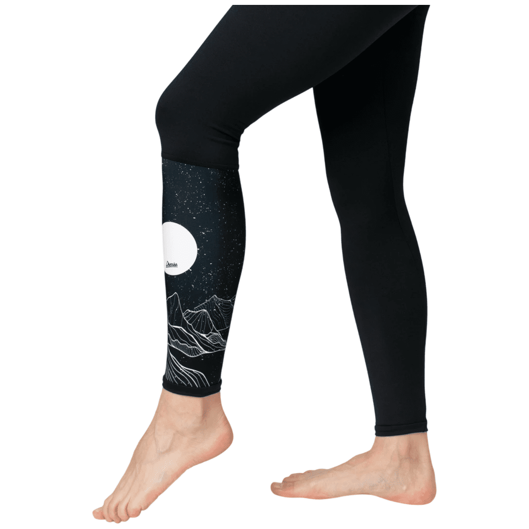 Dámské legíny Drexiss Diamond Beach Black Velikost: L / Barva: černá