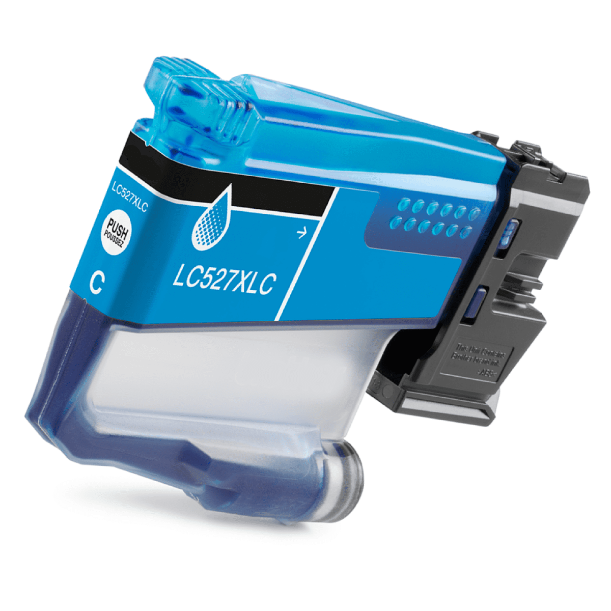 Brother LC-527XL C azurová (cyan) kompatibilní cartridge