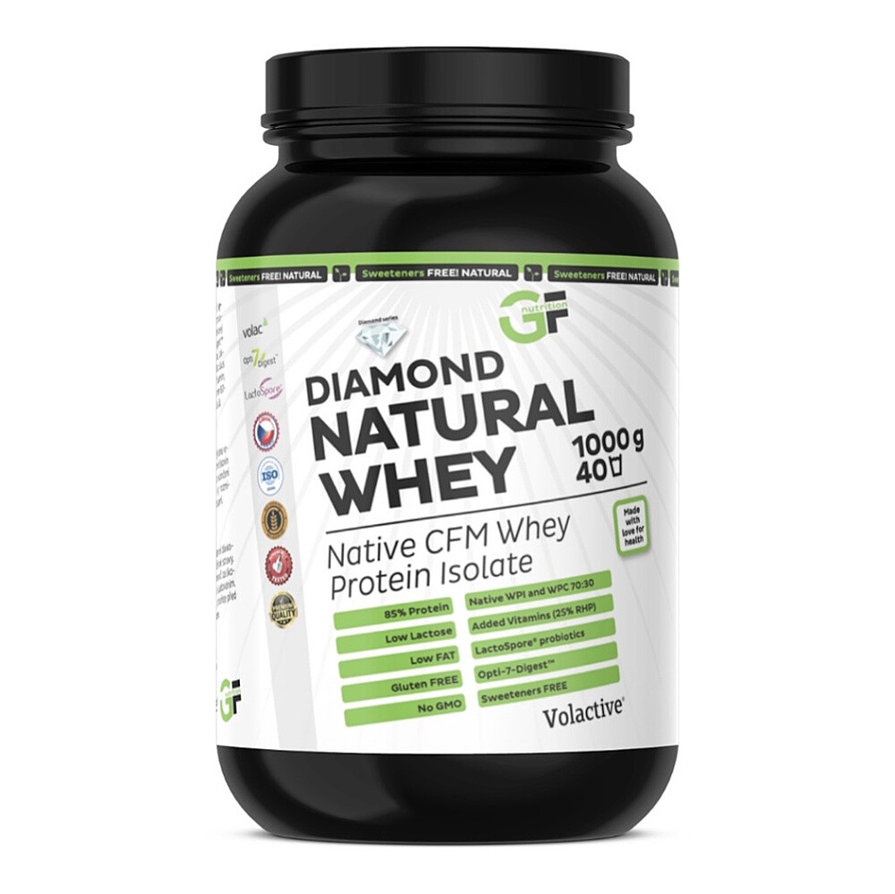 GF NUTRITION Diamond natural whey protein natural 1000 g