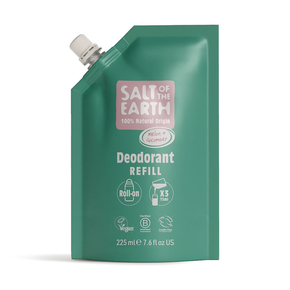 SALT OF THE EARTH Přírodní deo roll-on melon & cucumber 225 ml