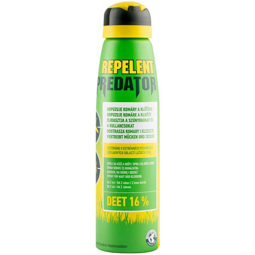 Repelent Predator Green 16 % DEET 150 ml - min. trvanlivost do 21.5.2026