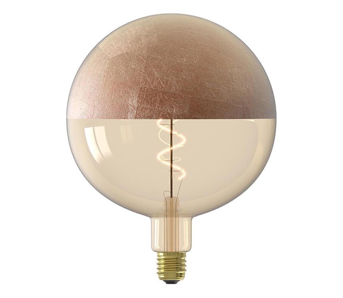 LED Stmívatelná žárovka s vrchlíkem FILAMENT G200 E27/4W/230V 1800K měděná 8712879155812