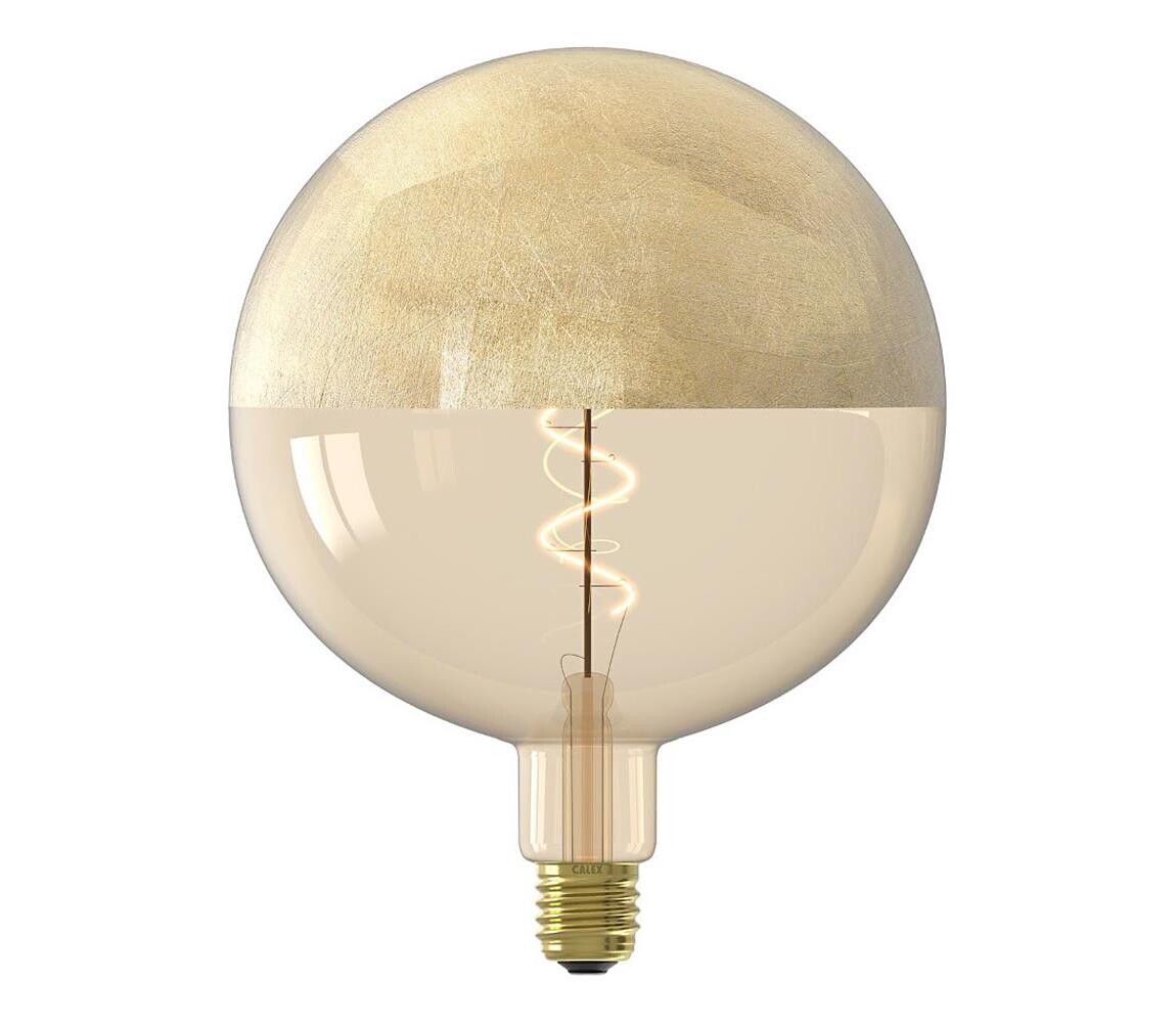 LED Stmívatelná žárovka s vrchlíkem FILAMENT G200 E27/4W/230V 1800K zlatá CRI 90 8712879155850