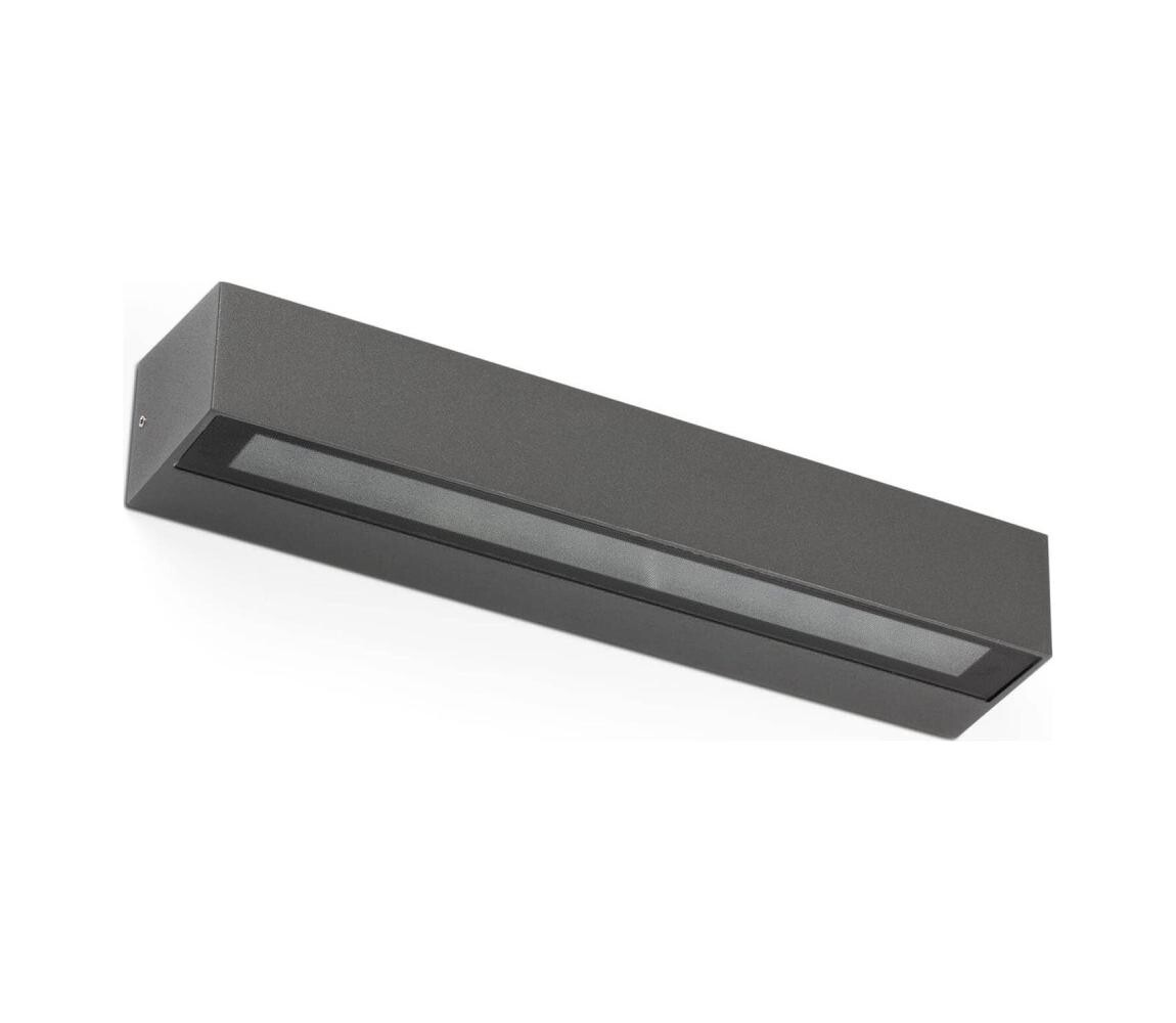 FARO Barcelona FARO 71904 - LED Venkovní nástěnné svítidlo DORO 2xLED/10W/230V IP65 antracit 71904