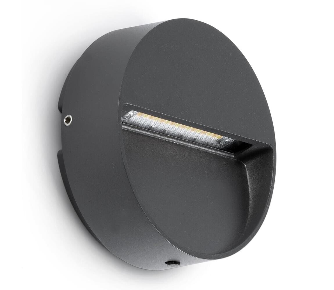FARO Barcelona FARO 71960- LED Schodišť. svít. DUNE LED/3W/230V 2200/2700/3200/4000K IP65 antr. 71960