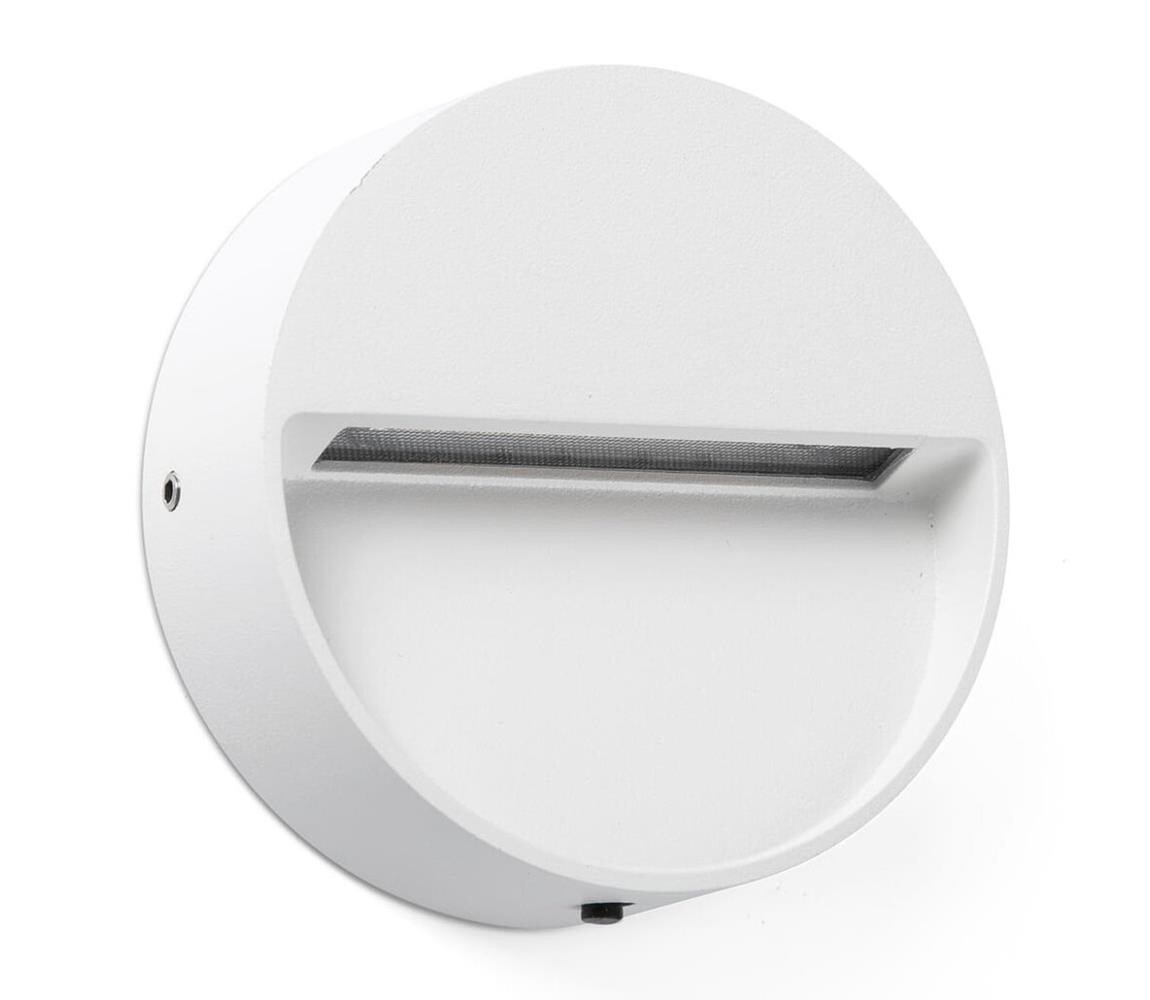 FARO Barcelona FARO 71961 - LED Schodišť. svít. DUNE LED/3W/230V 2200/2700/3200/4000K IP65 bílá 71961