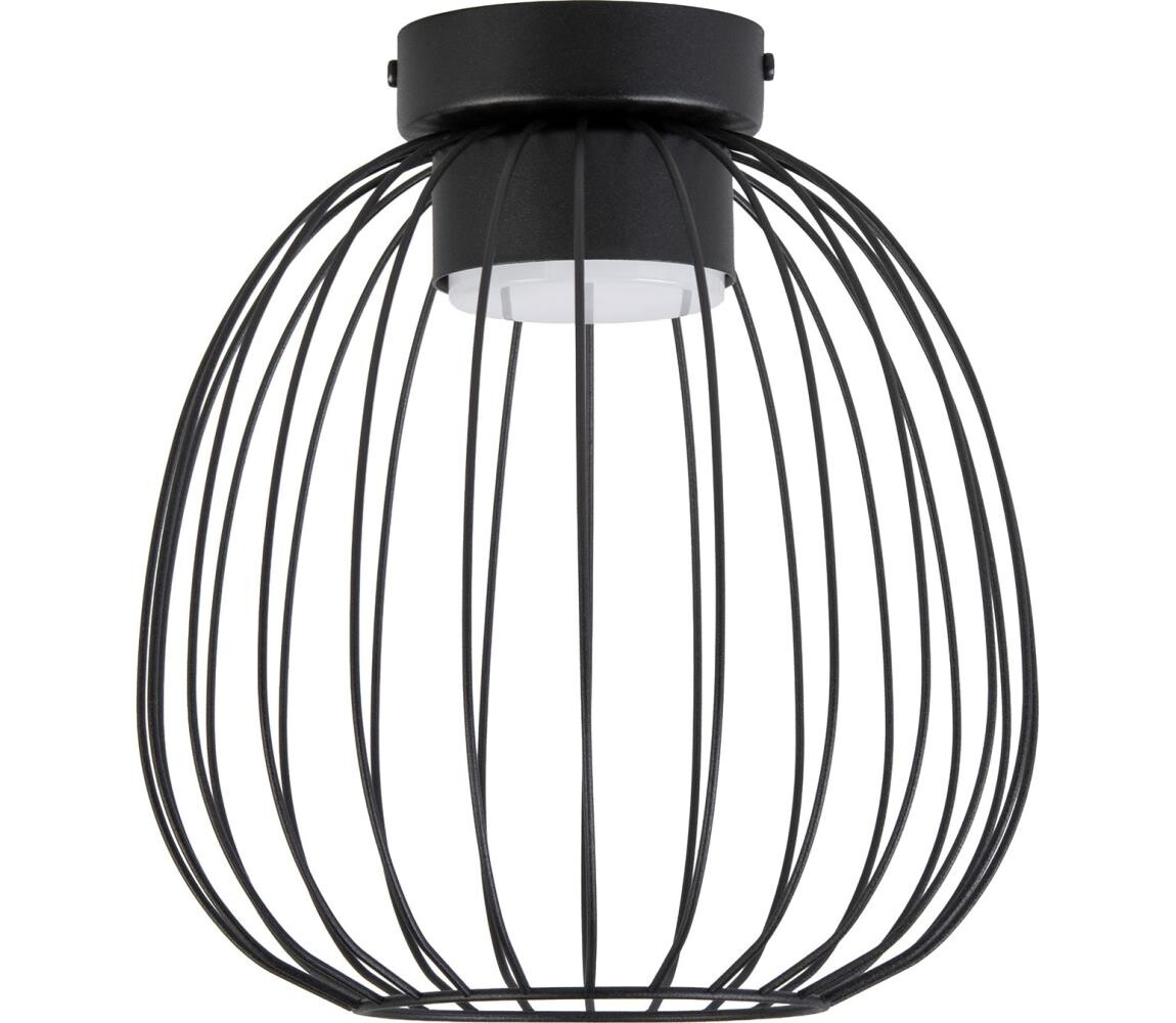 Stropní svítidlo OVELLA 1xGX53/10W/230V pr. 25 cm černá P-1369S/1 BK