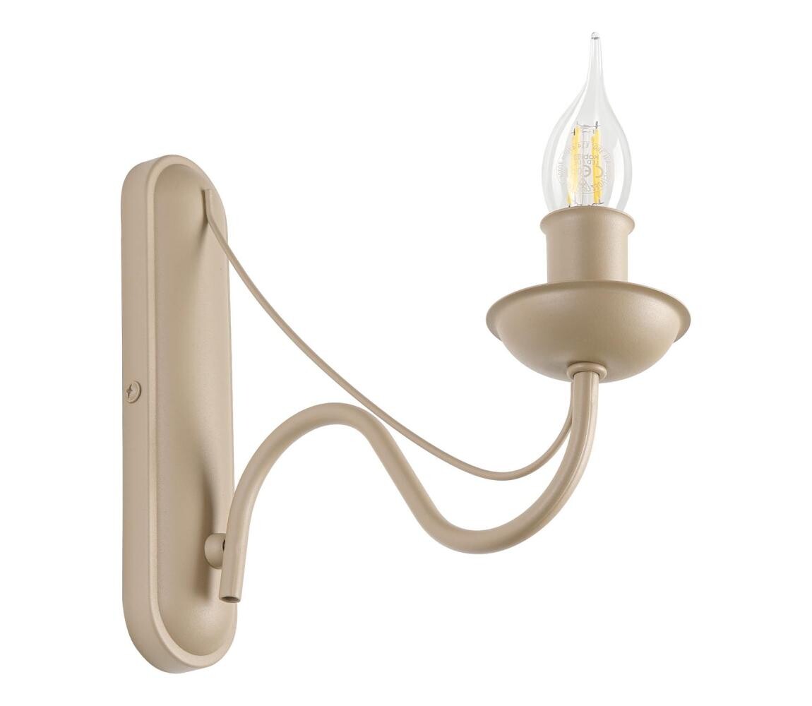Nástěnná lampa ANTON 1xE14/60W/230V béžová KM-1.294/BEŻ