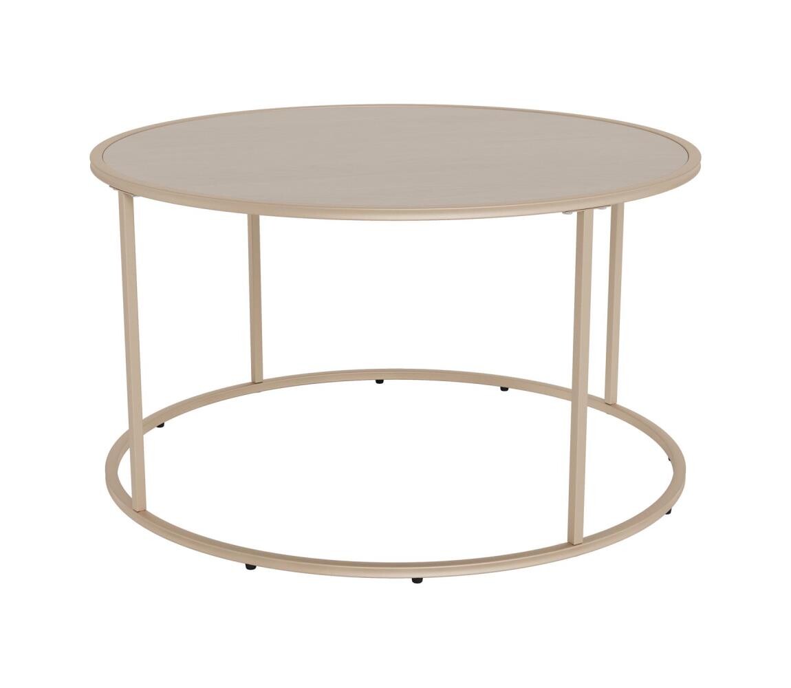 Konferenční stolek SARON pr. 80 cm šedá 0000108313