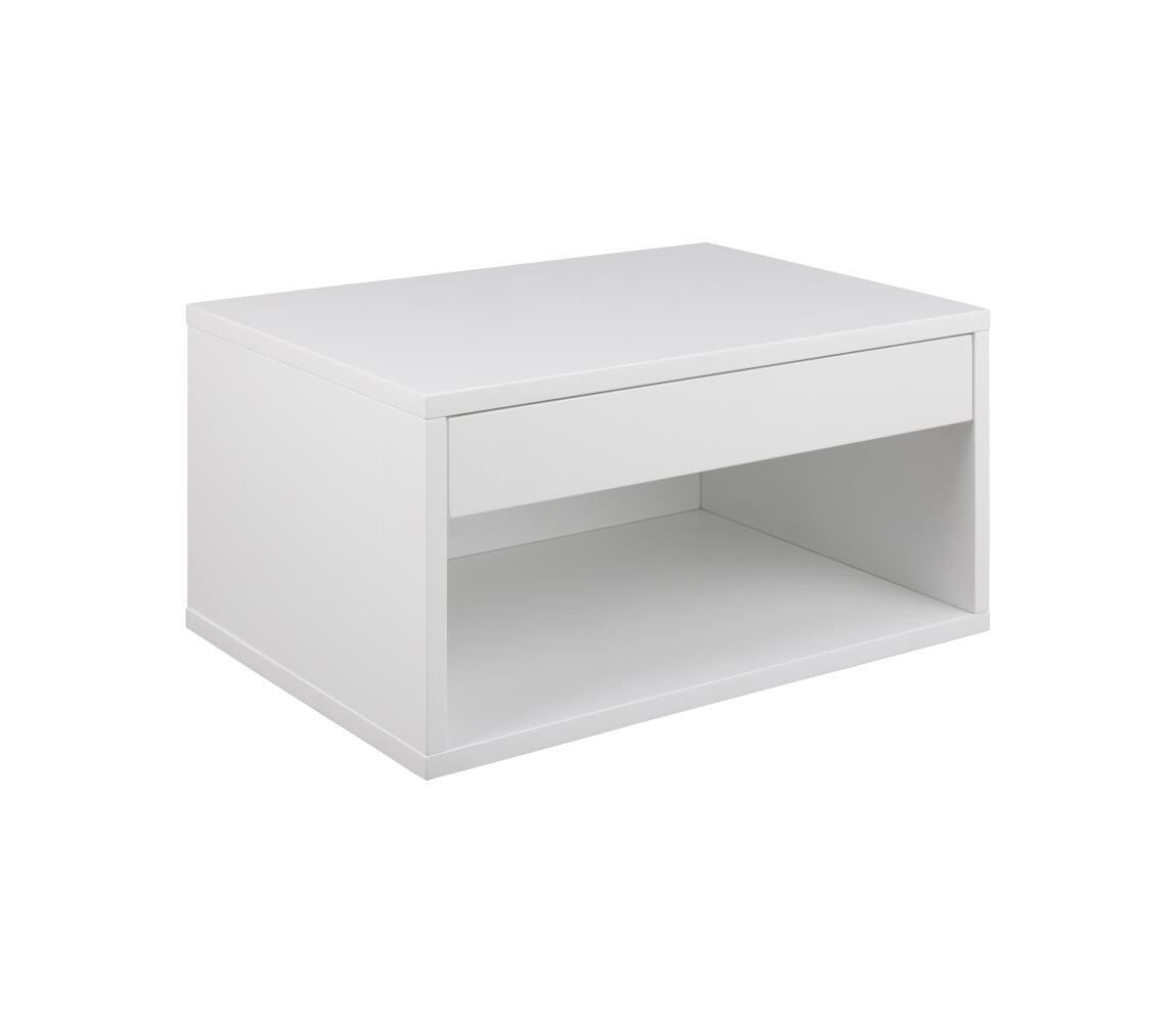 Noční stolek LIGNE 50x35 cm bílá 0000108451