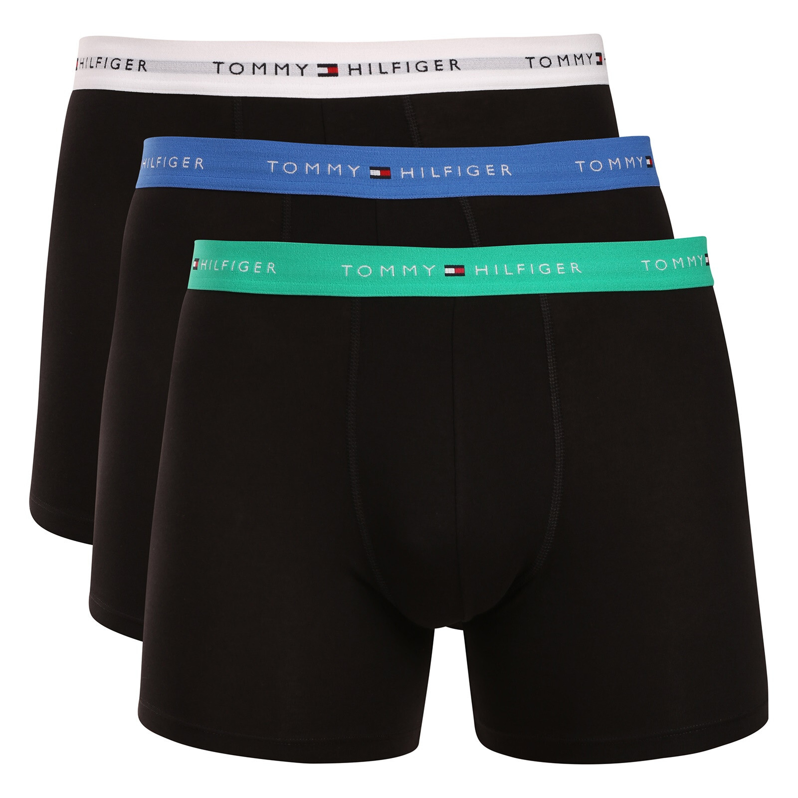 3PACK pánské boxerky Tommy Hilfiger černé (UM0UM03874 0SP) XXL, trenky / trenýrky