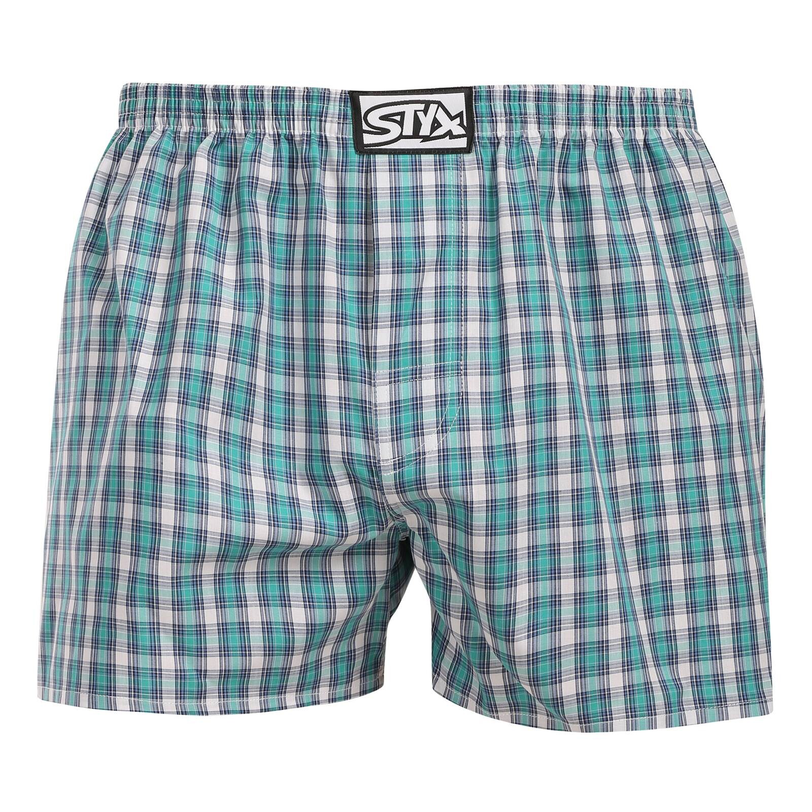 Pánské trenky Styx klasická guma vícebarevné (A311) M, trenýrky