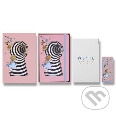 Moleskine - zápisník Alice in Wonderland (linajkovaný, zberateľská edícia) - Moleskine