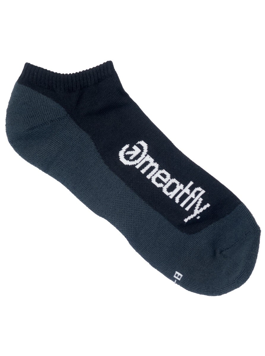 Unisex ponožky meatfly boot černá m