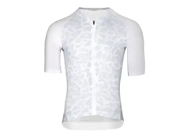 Force Leopard pánský dres krátký rukáv bílá/šedá vel. M