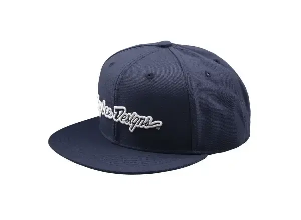 Troy Lee Designs Flat Bill kšiltovka Signature Indigo vel. Uni.