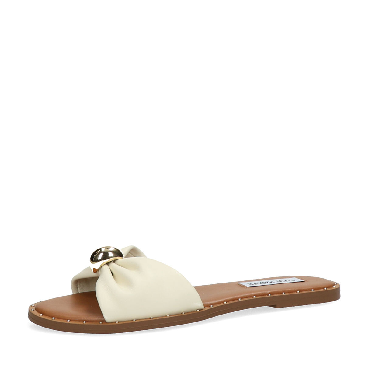 Steve Madden dámské kožené pantofle - bílé - 36