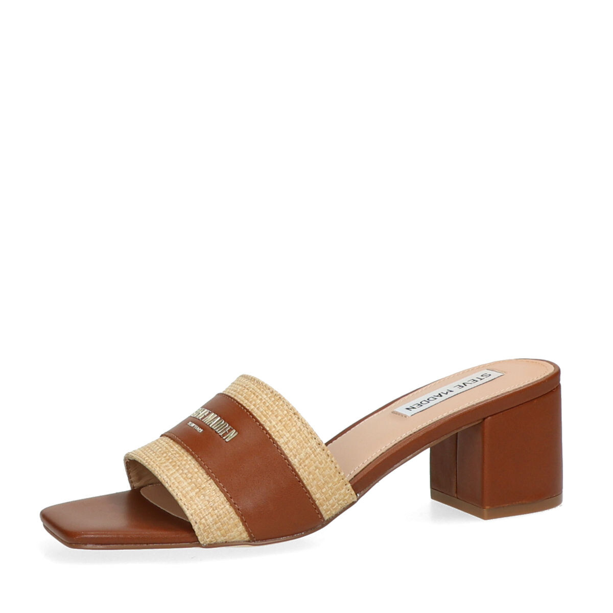 Steve Madden dámské módní pantofle - koňakové - 36