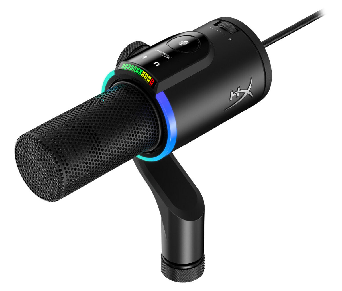 HyperX FlipCast - USB/XLR Dynamic Microphone (Black) (B2CM1AA)