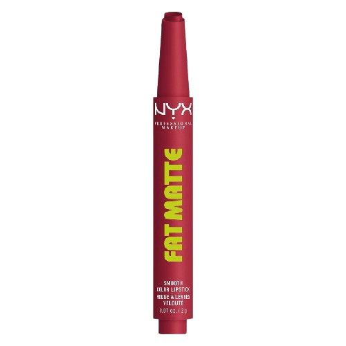 NYX PROFESSIONAL MAKEUP Fat Matte Smooth Click Lipstick Plushin Plum 8 ml