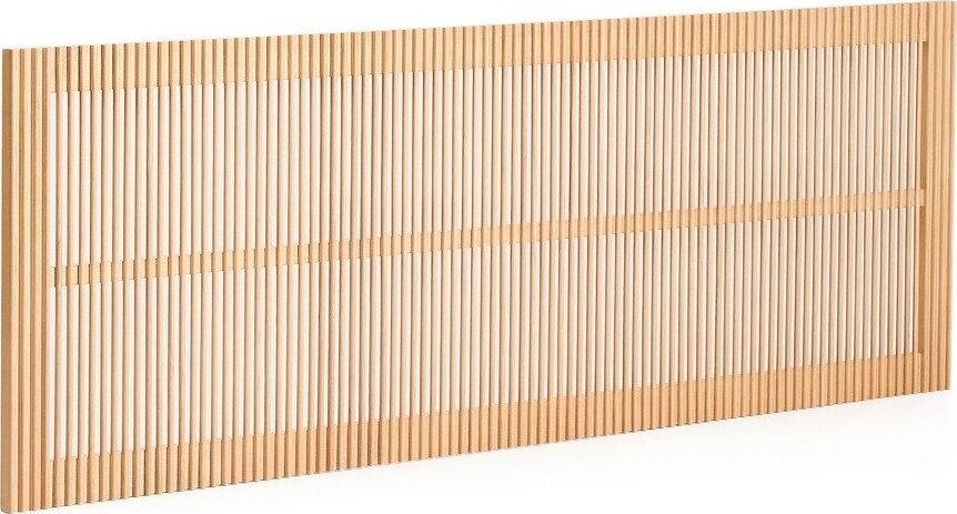 Čelo postele z jasanového dřeva v přírodní barvě 195x70 cm Beyla – Kave Home