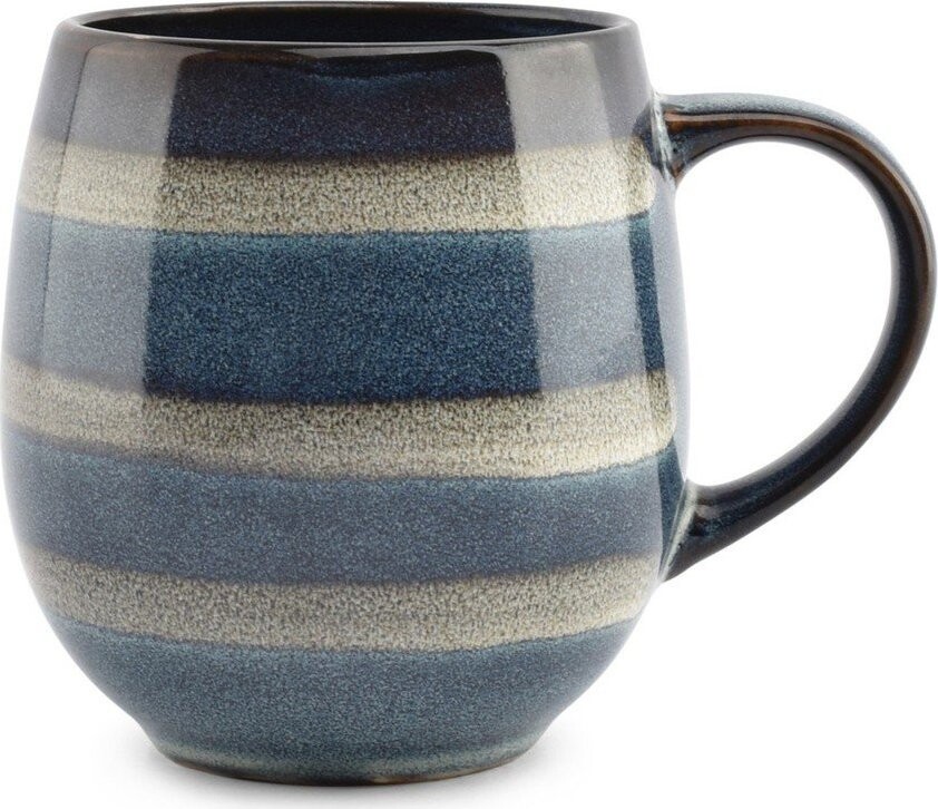 Modrý kameninový hrnek 430 ml Muggies – Salt&Pepper