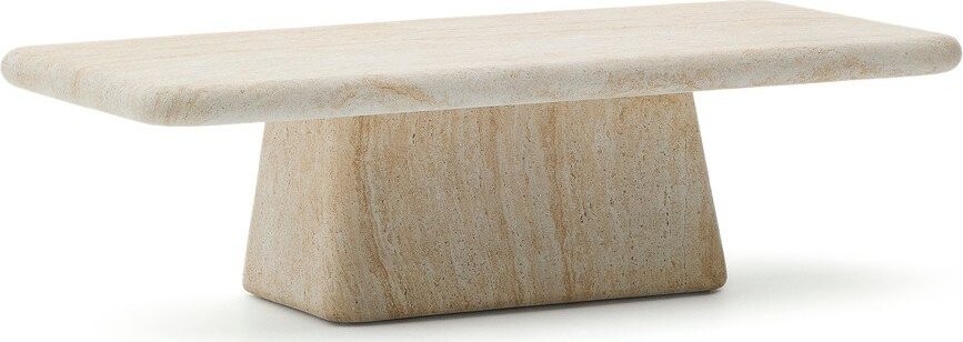 Betonový zahradní konferenční stolek 70x140 cm Drasi – Kave Home