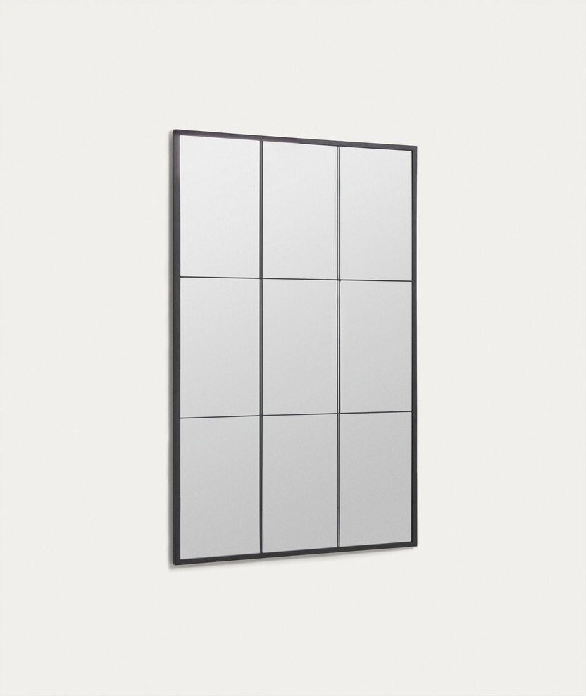 Nástěnné zrcadlo s dřevěným rámem 100x160 cm Ulrica – Kave Home