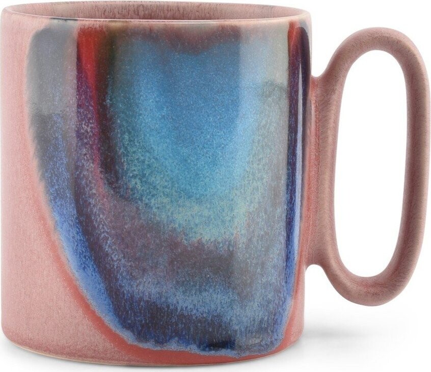 Modrý/růžový kameninový hrnek 390 ml Paint – Salt&Pepper