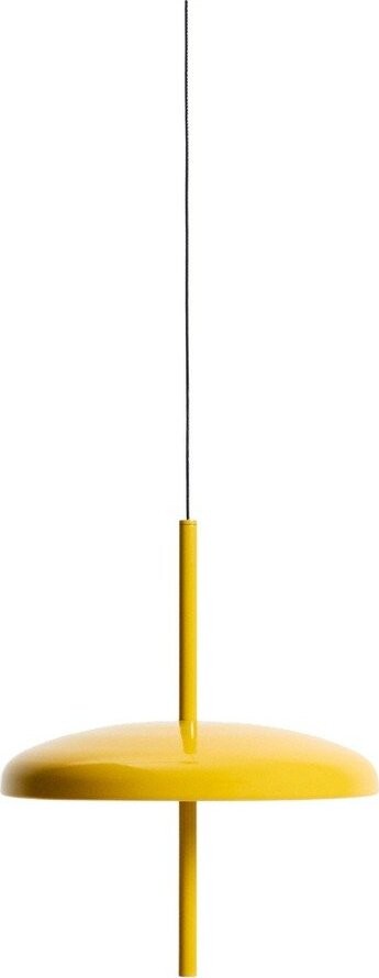 Žluté LED stmívatelné závěsné svítidlo s kovovým stínidlem ø 16 cm Porte – Kave Home
