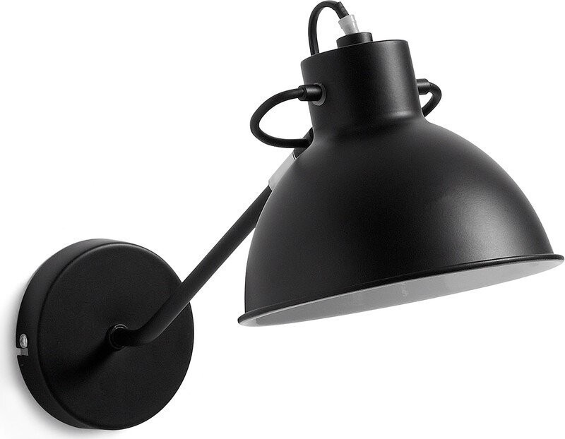 Hnědé nástěnné svítidlo Offelis – Kave Home