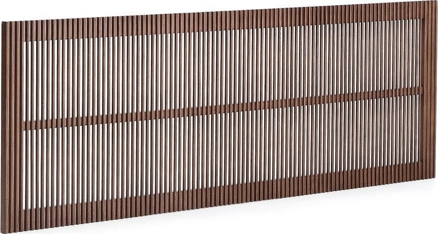 Čelo postele z jasanového dřeva v tmavě přírodní barvě 195x70 cm Beyla – Kave Home